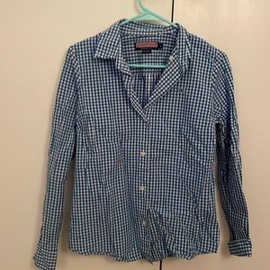 Vineyard vines women’s gingham button up